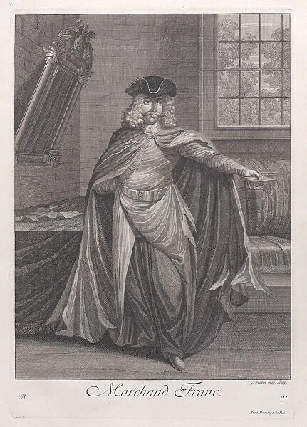Marchand Franc, 1714-15. Creator: Unknown