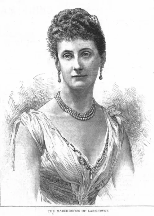 Framed Print : The Marchioness of Lansdowne, 1888. Creator: Unknown Framed Print : The Marchioness of Lansdowne, 1888. Creator: Unknown