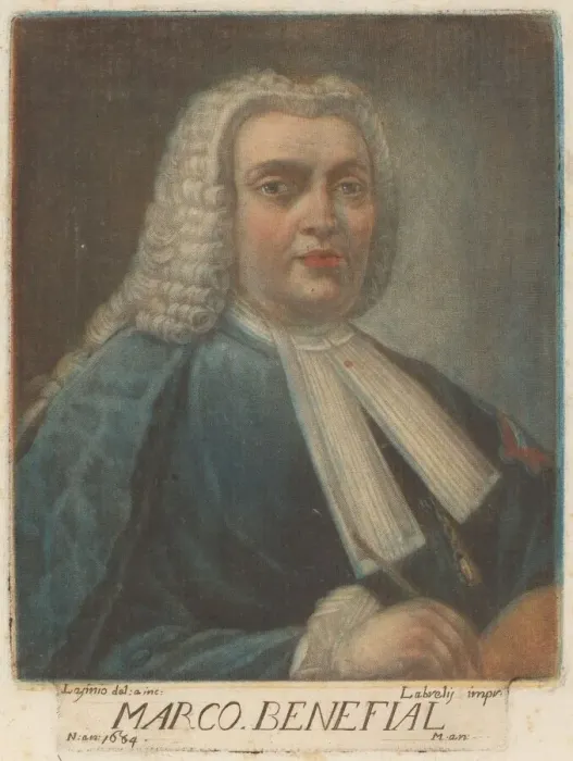 Framed Print : Marco Benefial, 1789. Creator: Carlo Lasinio Framed Print : Marco Benefial, 1789. Creator: Carlo Lasinio