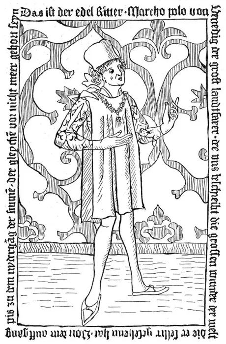 Framed Print : Marco Polo, Medieval Venetian merchant and traveller Framed Print : Marco Polo, Medieval Venetian merchant and traveller