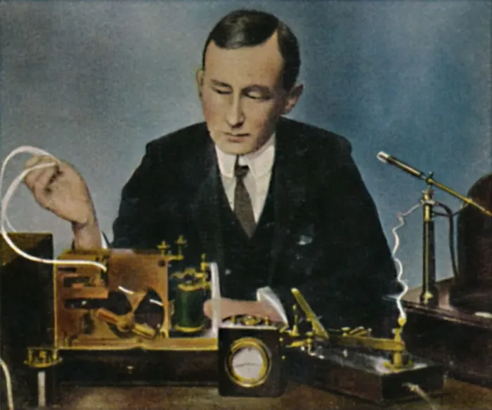 Framed Print : Marconi - Geb. 1874, 1934 Framed Print : Marconi - Geb. 1874, 1934