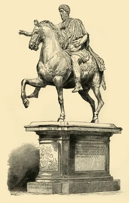 Framed Print : Marcus Aurelius, 1890. Creator: Unknown Framed Print : Marcus Aurelius, 1890. Creator: Unknown