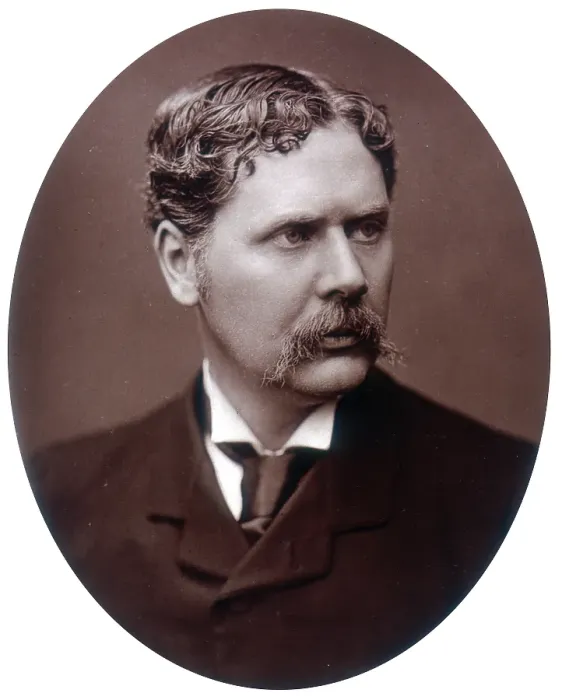 Framed Print : Marcus Stone, artist and Associate of the Royal Academy, 1882. Creator: Lock & Whitfield Framed Print : Marcus Stone, artist and Associate of the Royal Academy, 1882. Creator: Lock & Whitfield