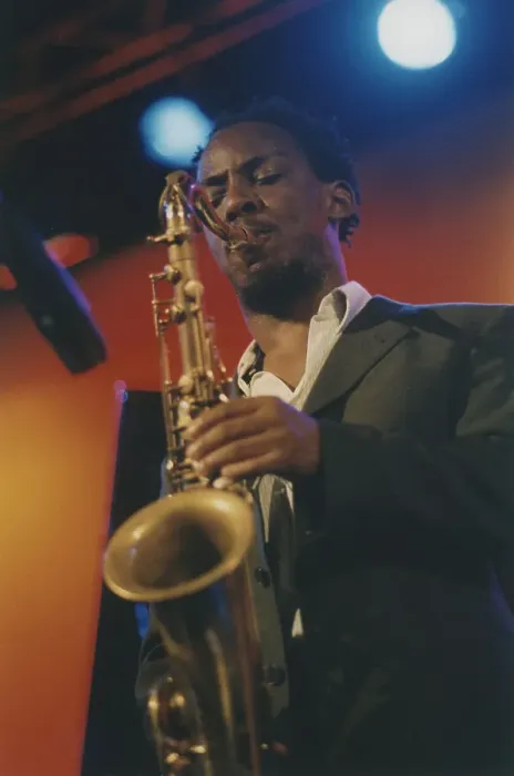 Framed Print : Marcus Strickland, North Sea Jazz Festival, Netherlands, 2006. Creator: Brian Foskett