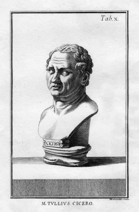 Framed Print : Marcus Tullius Cicero, Roman scholar, writer and statesman of the 1st century BC Framed Print : Marcus Tullius Cicero, Roman scholar, writer and statesman of the 1st century BC