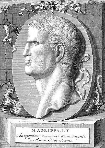 Marcus Vipsanius Agrippa (63-12 BC), Roman statesman and naval and military commander