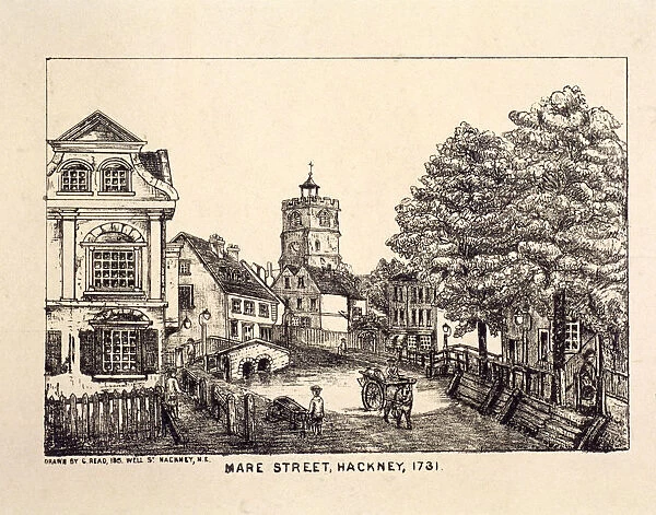 Mare Street, Hackney, London, 1731