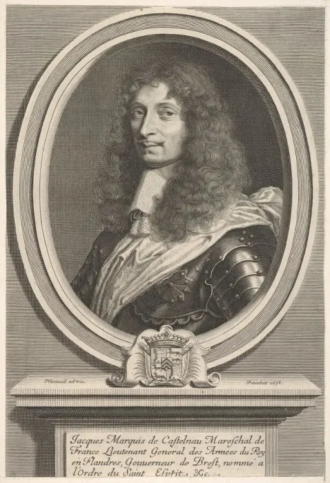 Framed Print : Marechal de Castelnau, ca. 1658. Creator: Robert Nanteuil Framed Print : Marechal de Castelnau, ca. 1658. Creator: Robert Nanteuil
