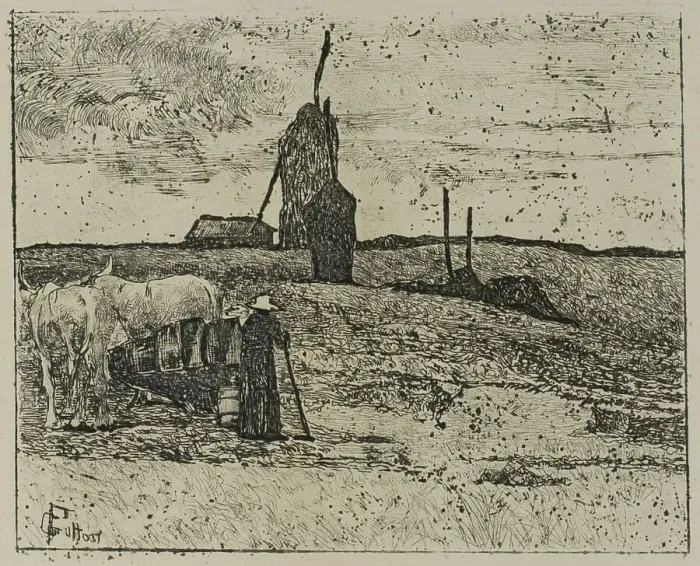Framed Print : Maremma in Tuscany, n.d. Creator: Giovanni Fattori Framed Print : Maremma in Tuscany, n.d. Creator: Giovanni Fattori