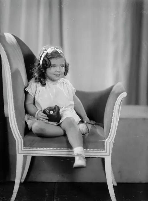 Framed Print : Margaret Ann Barnard - Portrait, 1934. Creator: Harris & Ewing. Margaret Ann Barnard - Portrait, 1934. Creator: Harris & Ewing