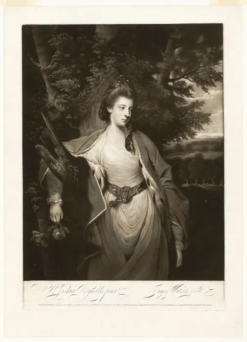 Framed Print : Margaret, Countess of Carlisle, May 10, 1773. Creator: James Watson Framed Print : Margaret, Countess of Carlisle, May 10, 1773. Creator: James Watson