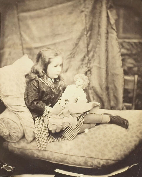 Margaret Frances Langton Clarke, September 1864. Creator: Lewis Carroll