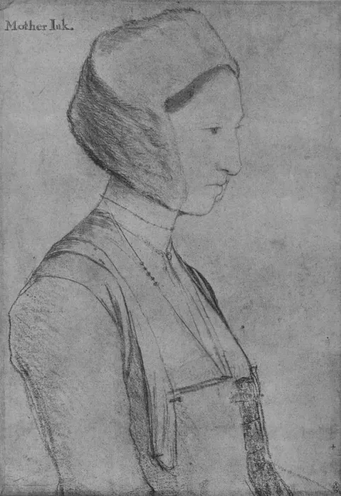 Framed Print : Margaret Giggs, 1526-1527 (1945). Artist: Hans Holbein the Younger Framed Print : Margaret Giggs, 1526-1527 (1945). Artist: Hans Holbein the Younger