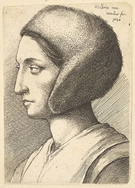 Margaret Giggs, 1648. Creator: Wenceslaus Hollar