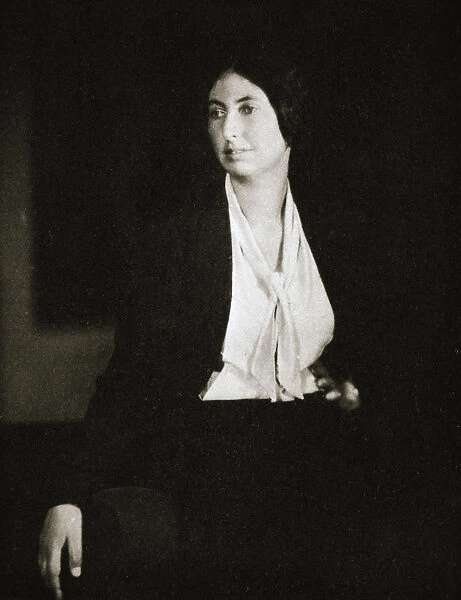 Margaret Kennedy, English novelist and playwright, mid 1920s