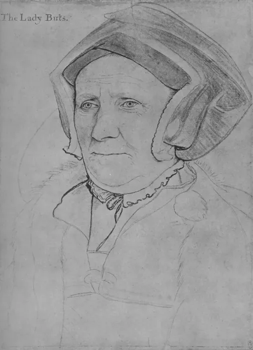 Framed Print : Margaret, Lady Butts, c1541-1543 (1945). Artist: Hans Holbein the Younger Framed Print : Margaret, Lady Butts, c1541-1543 (1945). Artist: Hans Holbein the Younger