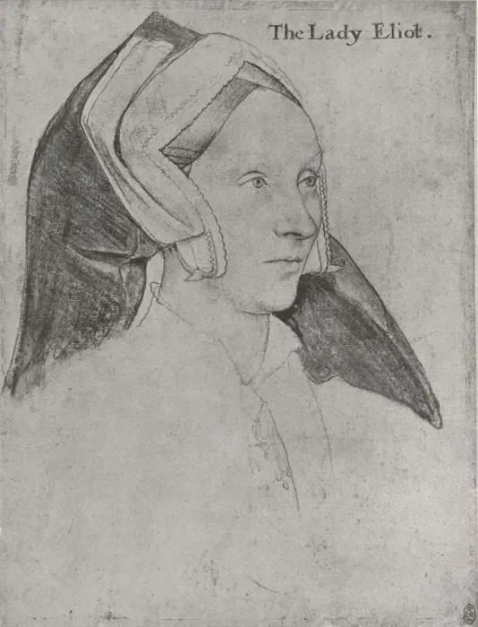Framed Print : Margaret, Lady Elyot, c1532-1534 (1945). Artist: Hans Holbein the Younger Framed Print : Margaret, Lady Elyot, c1532-1534 (1945). Artist: Hans Holbein the Younger