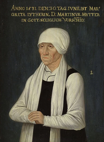 Margaret Luther (died 1531), 18th century. Creator: Unknown