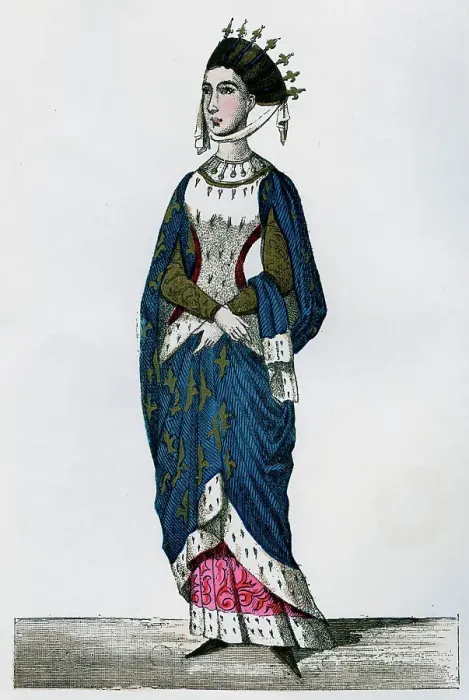 Framed Print : Margaret of Provence, queen consort of Louis IX of France, 13th century (1882-1884) Framed Print : Margaret of Provence, queen consort of Louis IX of France, 13th century (1882-1884)
