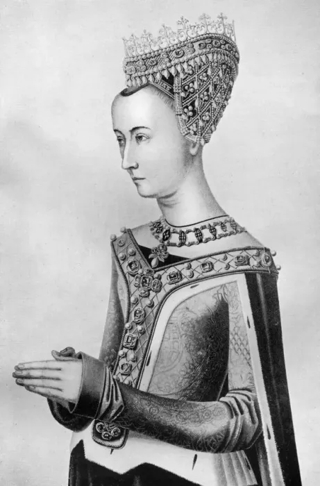 Framed Print : Margaret of Scotland, c 1483, (1910) Framed Print : Margaret of Scotland, c 1483, (1910)