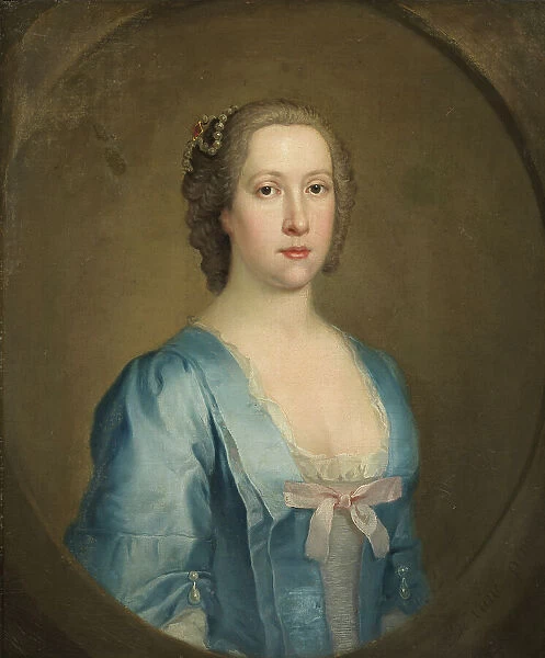 Margaret Seton (?-1796), married to Patrick Baron of Preston. Creator: William Denune