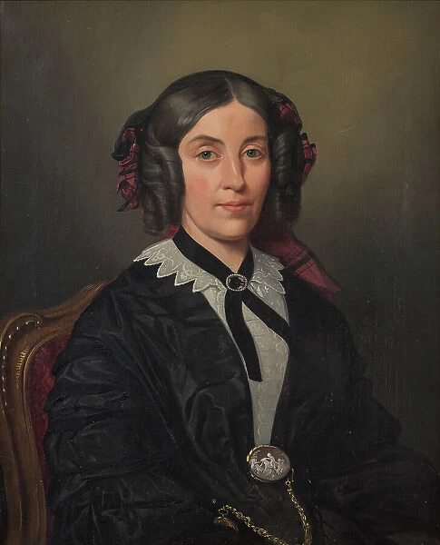 Margaret Seton (1805-1870), born in Scotland, active in Sweden, married to Baron Colonel Carl Gusta Creator: Karl Stefan Bennet