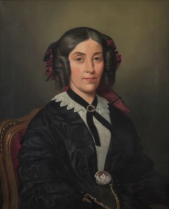 Framed Print : Margaret Seton (1805-1870), born in Scotland, active in Sweden, married to Baron Colonel Carl Gusta Creator: Karl Stefan Bennet Framed Print : Margaret Seton (1805-1870), born in Scotland, active in Sweden, married to Baron Colonel Carl Gusta Creator: Karl Stefan Bennet