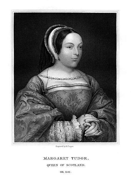 Margaret Tudor, Queen of Scotland, (1825). Artist: R Cooper