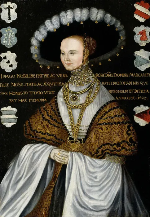 Framed Print : Margareta Eriksdotter Vasa, 1528. Creator: Master Hillebrandt Framed Print : Margareta Eriksdotter Vasa, 1528. Creator: Master Hillebrandt