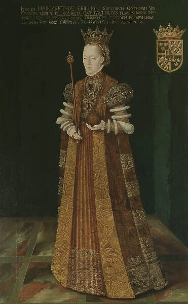 Margareta Leijonhuvud, 1516-1551, Queen of Sweden, 16th century. Creator: Johan Baptista van Uther