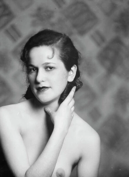 Margolies, Betty, Miss, portrait photograph, 1930 Creator: Arnold Genthe