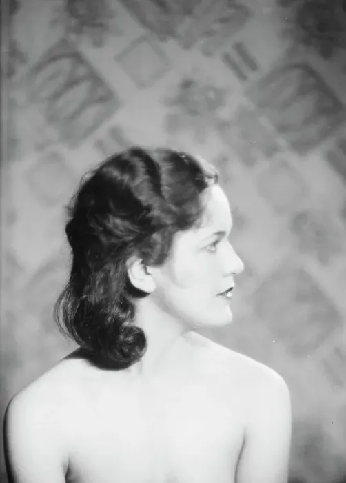 Framed Print : Margolies, Betty, Miss, portrait photograph, 1930 Creator: Arnold Genthe Framed Print : Margolies, Betty, Miss, portrait photograph, 1930 Creator: Arnold Genthe
