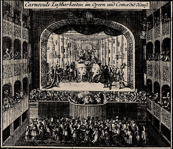 Margrave Theatre in Erlangen, 1721