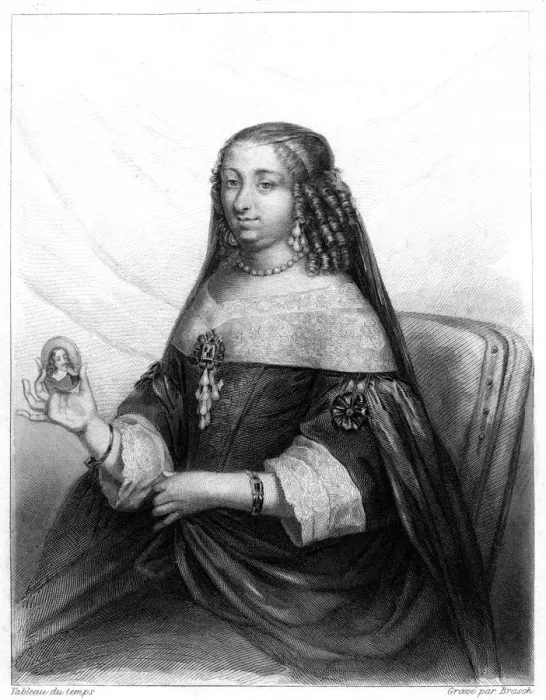 Framed Print : Marguerite of Lorraine, Duchess of Orleans (1615-1672). Artist: Brasch Framed Print : Marguerite of Lorraine, Duchess of Orleans (1615-1672). Artist: Brasch