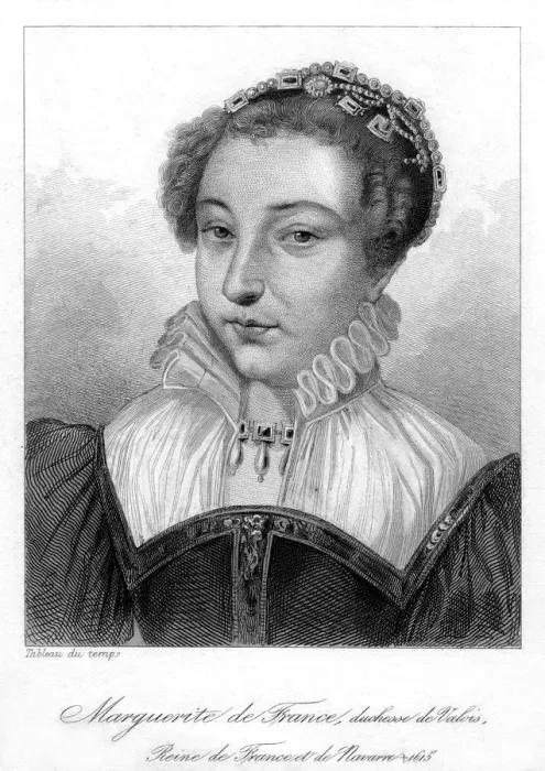 Framed Print : Marguerite of Valois, Queen of France Framed Print : Marguerite of Valois, Queen of France