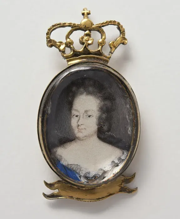 Framed Print : Maria Amalia (1653-1711), Princess of Courland, c17th century. Creator: David Le Clerc Framed Print : Maria Amalia (1653-1711), Princess of Courland, c17th century. Creator: David Le Clerc