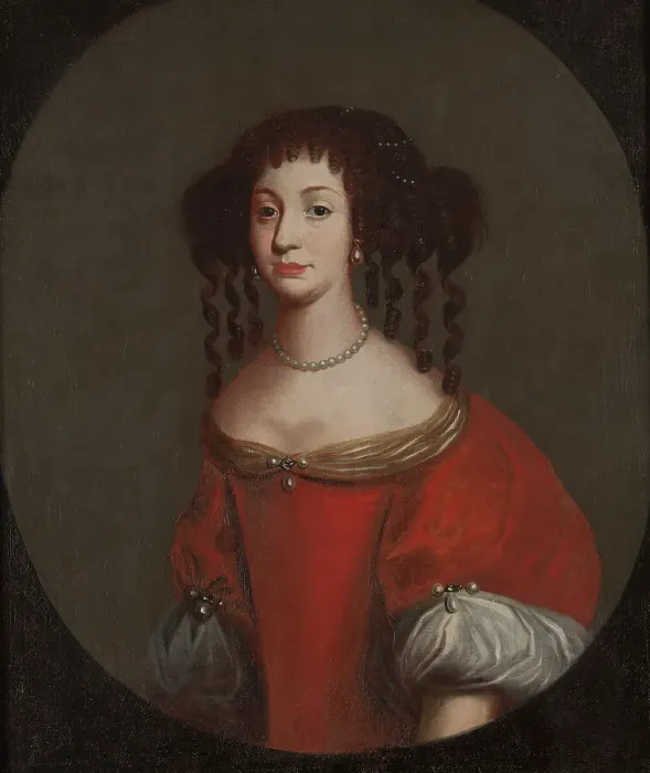 Framed Print : Maria Amalia, Princess of Courland, c17th century. Creator: Anon Framed Print : Maria Amalia, Princess of Courland, c17th century. Creator: Anon