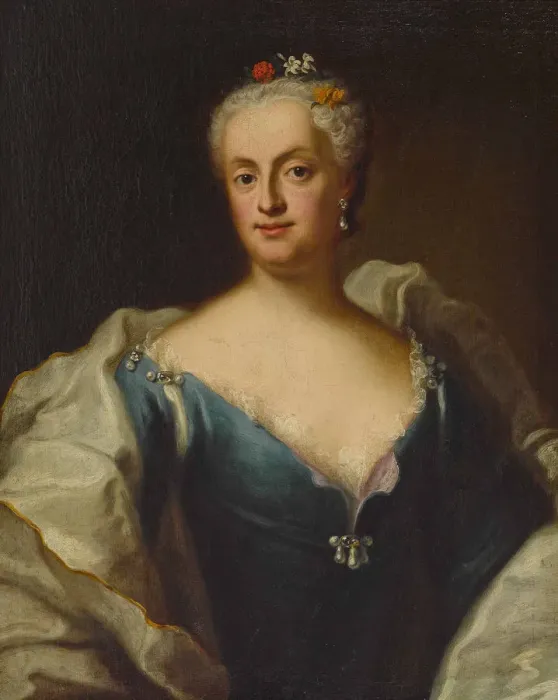 Framed Print : Maria Anna Sophia of Saxony, Electress of Bavaria (1728-1797)