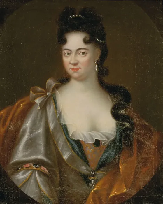 Framed Print : Maria Aurora von Königsmarck, 1662-1728, countess, c17th century. Creator: Anon