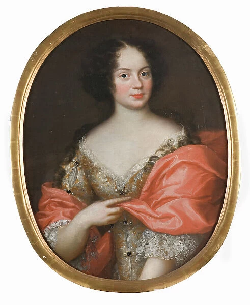 Maria Aurora von Königsmarck (1662-1728), countess, prioress of the Virgin Diocese of Quedlinburg... Creator: Martin Mytens the elder