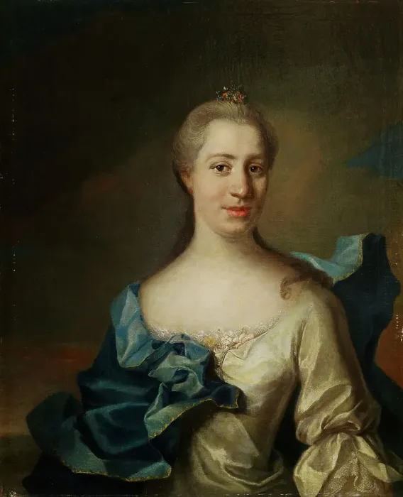 Framed Print : Maria Charlotta Silfverstjerna, c1730s. Creator: Johan Henrik Scheffel Framed Print : Maria Charlotta Silfverstjerna, c1730s. Creator: Johan Henrik Scheffel