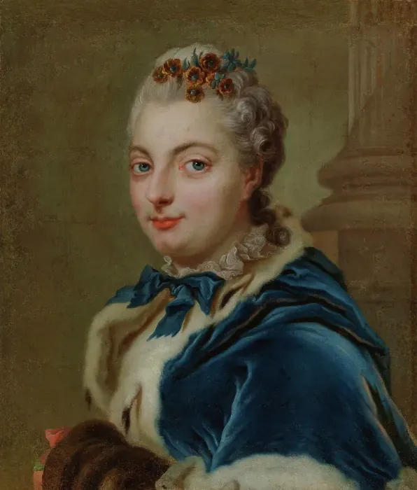 Framed Print : Maria Charlotta Wrangel, c1760s. Creator: Johan Joachim Streng Framed Print : Maria Charlotta Wrangel, c1760s. Creator: Johan Joachim Streng