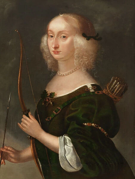 Maria Eleonora (1599-1655), Princess of Brandenburg, Queen of Sweden, married to... 17th century. Creator: Henrik Münnichhofen
