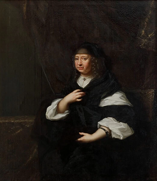 Maria Elisabet, 1610-1684, Princess of Saxony, Duchess of Holstein-Gottorp, 17th century. Creator: David Klocker Ehrenstrahl