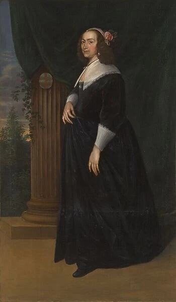 Maria Hartmansdr de Custer(e). wife of Willem Kettingh, c.1755. Creator: Mattheus Verheyden