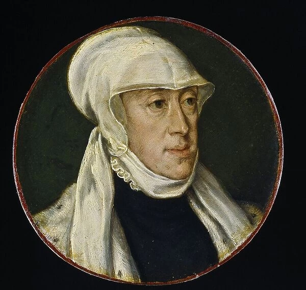 Maria of Hungary, Regent of the Netherlands, 1550-1560. Creator: Anon