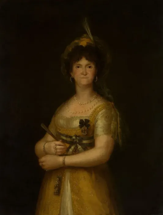 Framed Print : Maria Luisa of Parma (1751-1819), Queen of Spain. Creator: Unknown Framed Print : Maria Luisa of Parma (1751-1819), Queen of Spain. Creator: Unknown