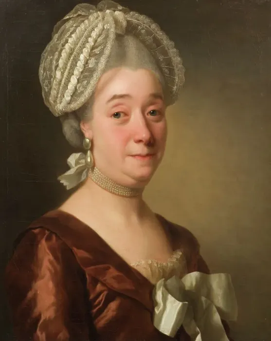 Framed Print : Maria Ravens (1720-1786), late 18th-early 19th century. Creator: Adolf Ulric Wertmüller Framed Print : Maria Ravens (1720-1786), late 18th-early 19th century. Creator: Adolf Ulric Wertmüller