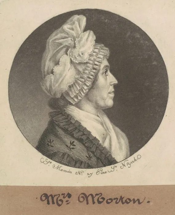 Framed Print : Maria Sophia Kemper Morton, 1798. Creator: Charles Balthazar Julien Fé Framed Print : Maria Sophia Kemper Morton, 1798. Creator: Charles Balthazar Julien Fé