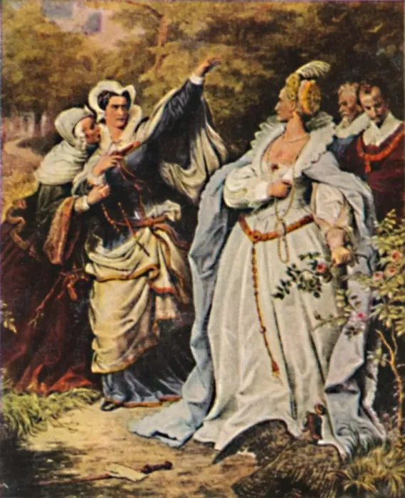 Framed Print : Maria Stuart 1542-1587 und Elisabeth v. England 1533-1603, 1934 Framed Print : Maria Stuart 1542-1587 und Elisabeth v. England 1533-1603, 1934